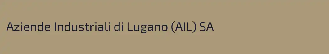 Aziende Industriali di Lugano (AIL) SA